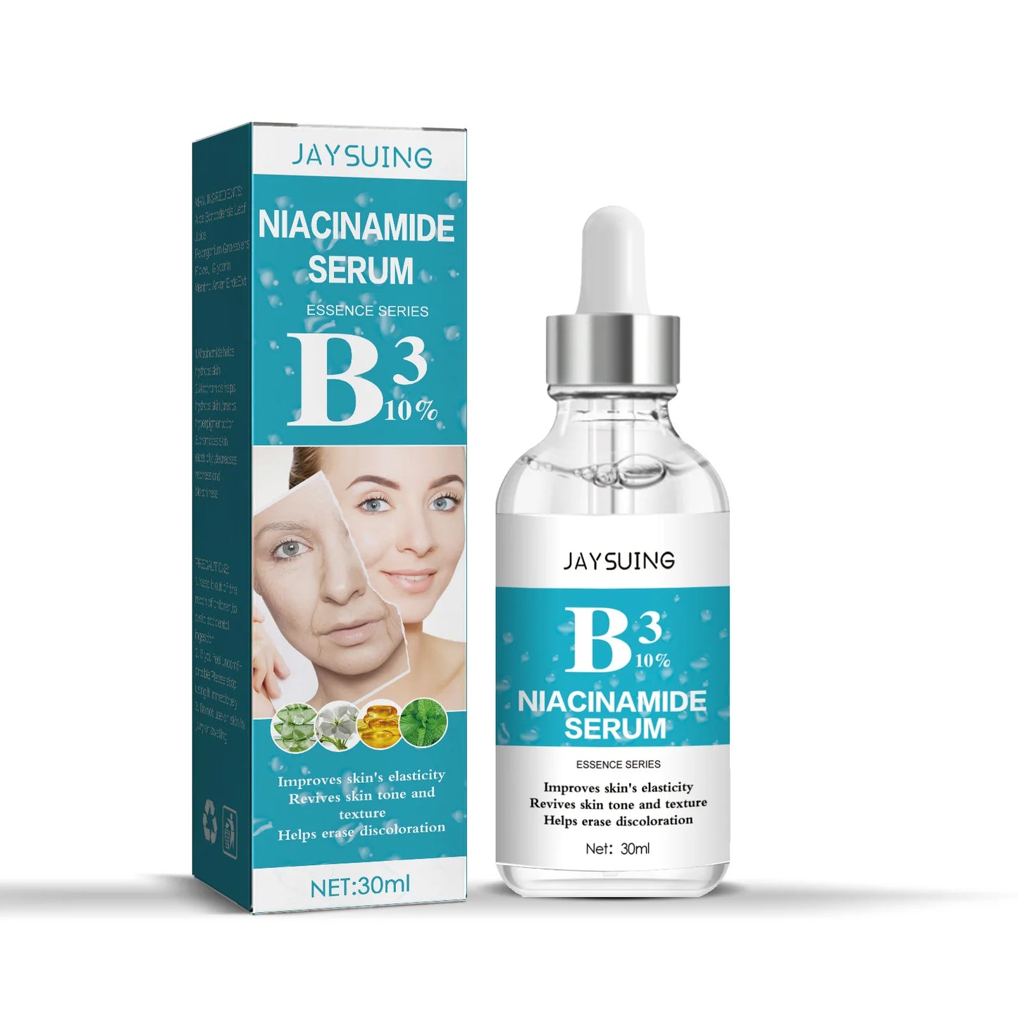 Nicotinamide Face Serum anti Wrinkle Aging Lifting Firming Fine Line Smooth Facial Skin Care Whitening Brighten Essence