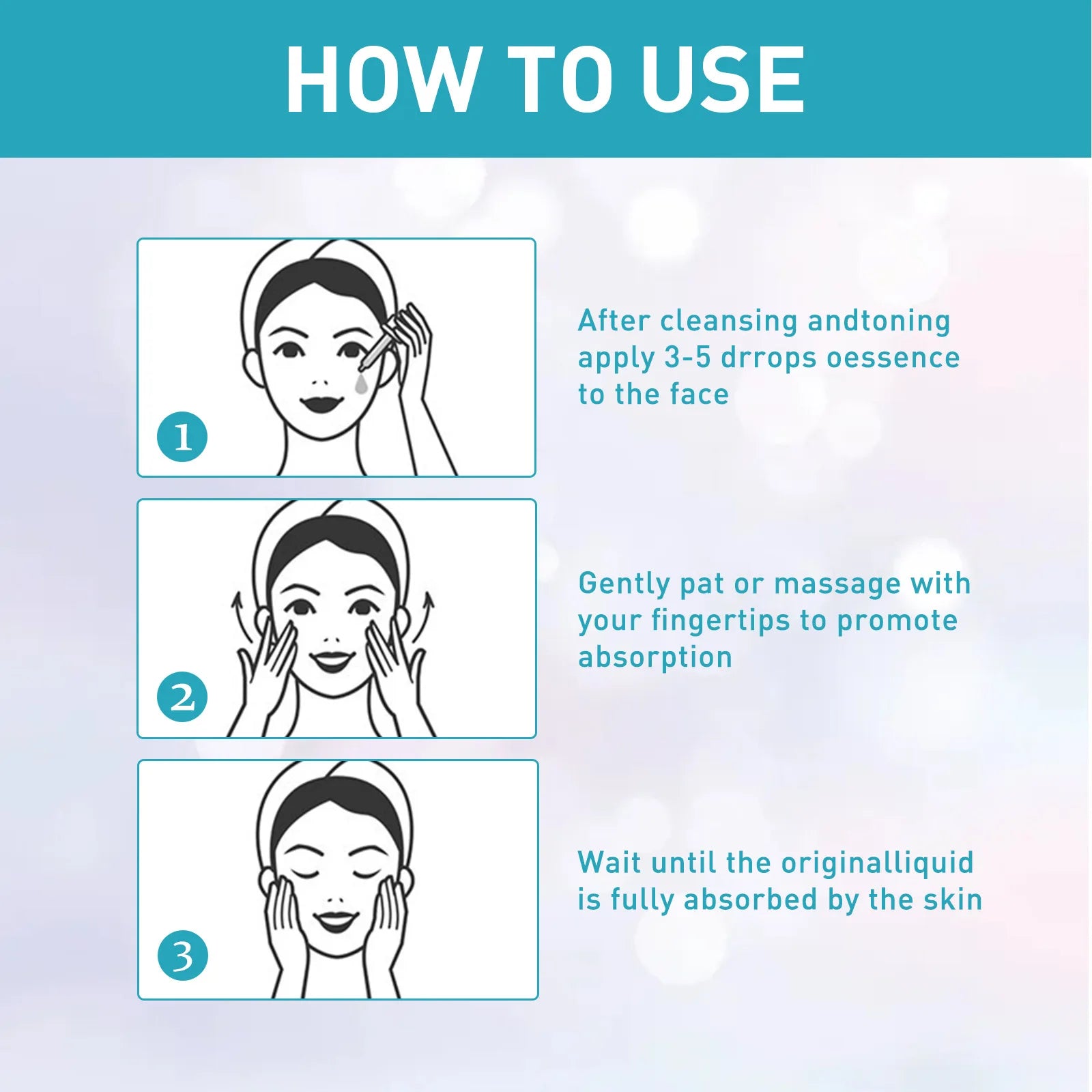 Nicotinamide Face Serum anti Wrinkle Aging Lifting Firming Fine Line Smooth Facial Skin Care Whitening Brighten Essence