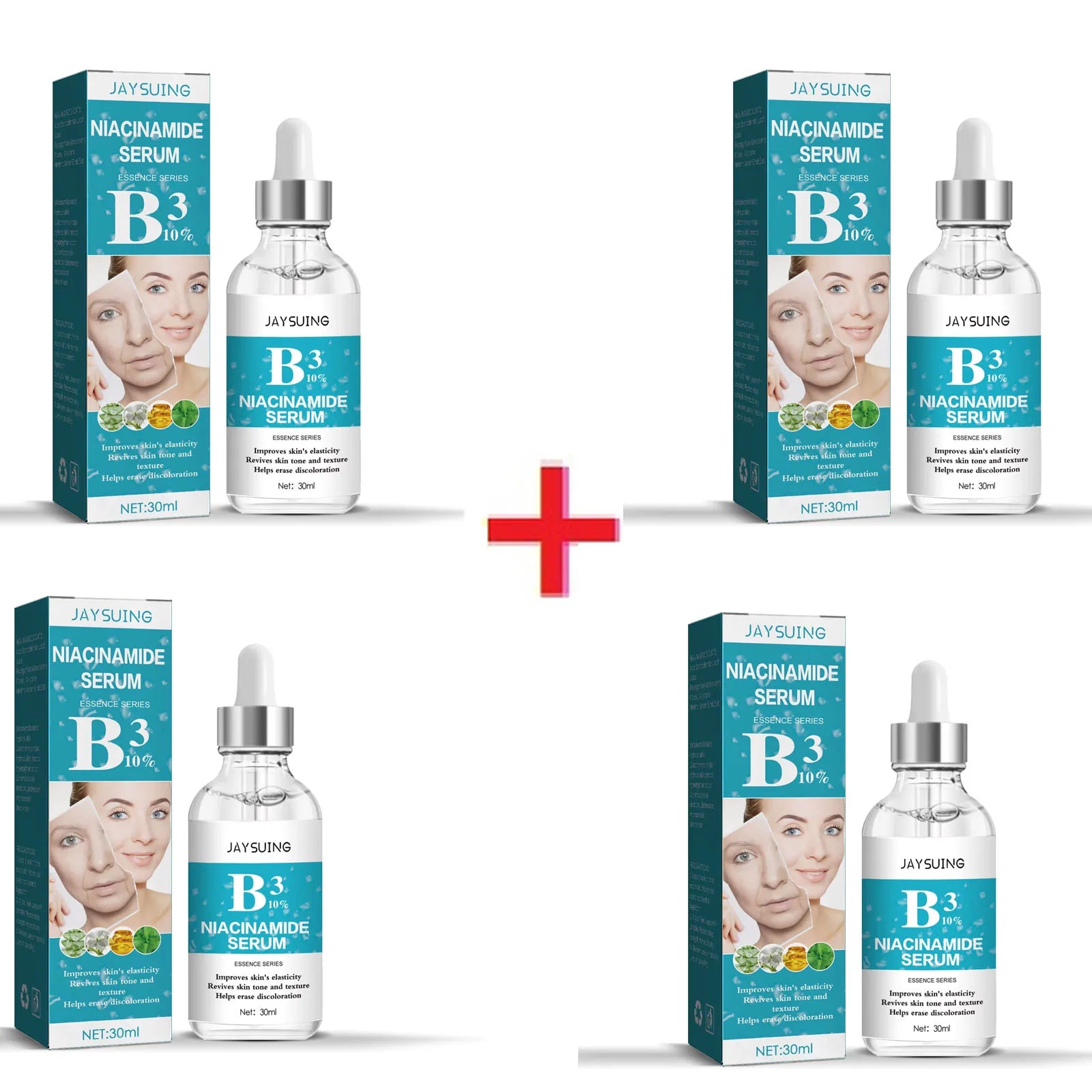 Nicotinamide Face Serum anti Wrinkle Aging Lifting Firming Fine Line Smooth Facial Skin Care Whitening Brighten Essence